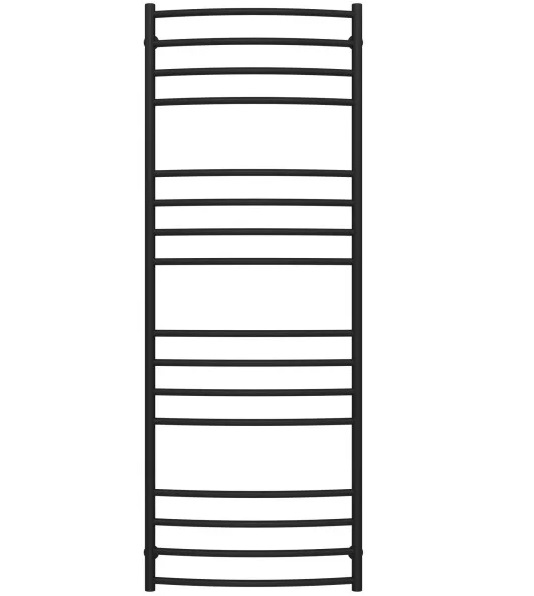 Полотенцесушитель водяной Deffi Классик Элит П16 600х1700 боковое правое подключение черный C.KE.170.60.16.B.C