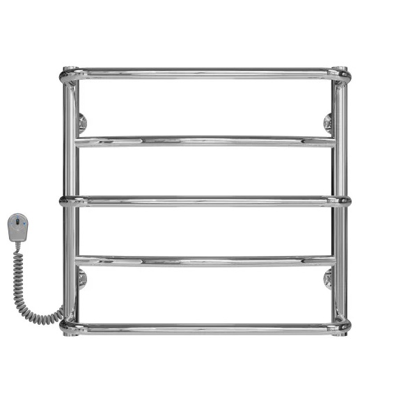 Електрична сушарка для рушників Deffi Аквамікс П5 400х500 ліве підключення хром C.AM.50.40.5.E.C.L.5