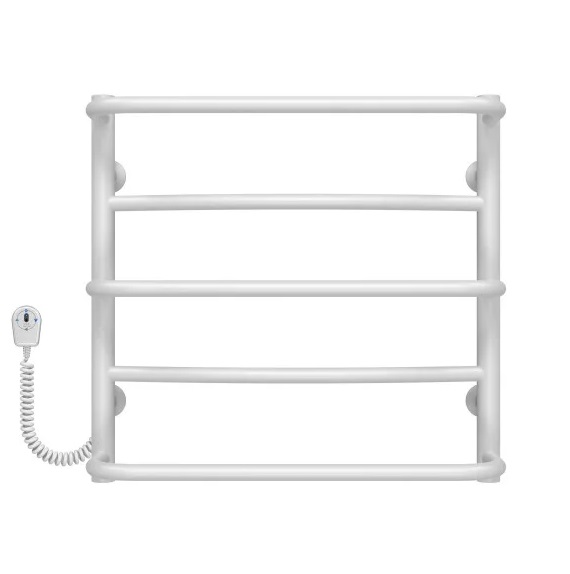 Електрична сушарка для рушників Deffi Аквамікс П5 400х500 ліве підключення білий C.AM.50.40.5.E.W.L.5