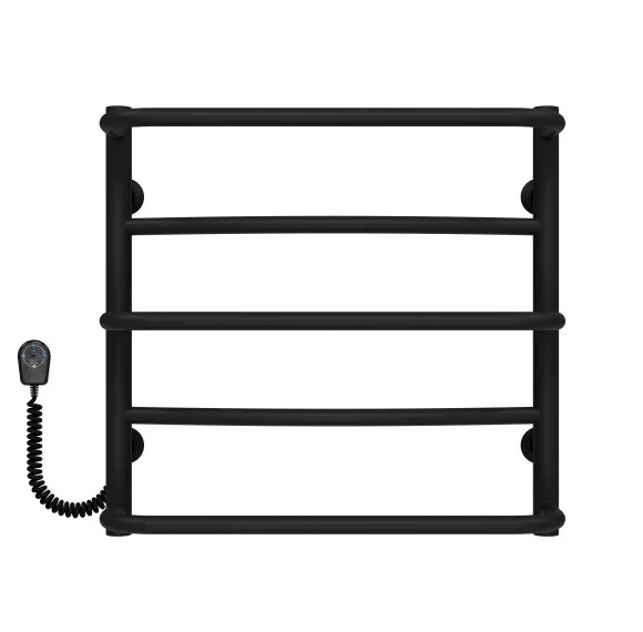 Электрический полотенцесушитель Deffi Аквамикс П5 400х500 левое подключение черный C.AM.50.40.5.E.B.L.5