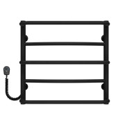 Электрический полотенцесушитель Deffi Аквамикс П5 400х500 левое подключение черный C.AM.50.40.5.E.B.L.5
