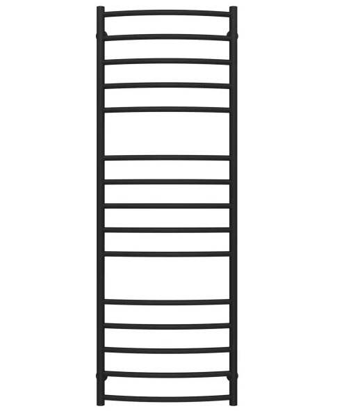 Полотенцесушитель водяной Deffi Классик Элит П15 600х1500 боковое правое подключение черный C.KE.150.60.15.B.C