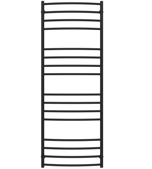 Полотенцесушитель водяной Deffi Классик Элит П16 600х1700 боковое левое подключение черный C.KE.170.60.16.B.B
