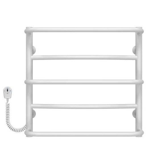Электрический полотенцесушитель Deffi Аквамикс П5 400х500 левое подключение белый C.AM.50.40.5.E.W.L.5