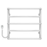 Электрический полотенцесушитель Deffi Аквамикс П5 400х500 левое подключение белый C.AM.50.40.5.E.W.L.5