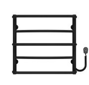 Электрический полотенцесушитель Deffi Аквамикс П5 400х500 правое подключение черный C.AM.50.40.5.E.B.R.5