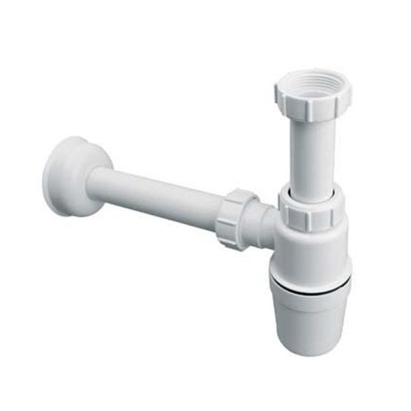 Сифон для раковини та біде McAlpine HC2J без зливу 1 1/4х32мм пластик А0047305