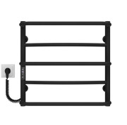 Электрический полотенцесушитель Deffi Аквамикс П5 400х500 левое подключение JD03 черный C.AM.50.40.5.E.B.L.1