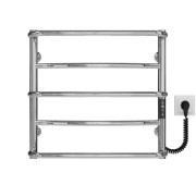Электрический полотенцесушитель Deffi Аквамикс П5 400х500 правое подключение JD03 хром C.AM.50.40.5.E.C.R.1