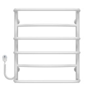 Электрический полотенцесушитель Deffi Аквамикс П6 500х600 левое подключение белый C.AM.60.50.6.E.W.L.5