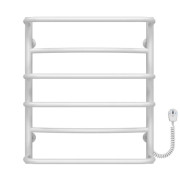 Электрический полотенцесушитель Deffi Аквамикс П6 500х600 правое подключение белый C.AM.60.50.6.E.W.R.5
