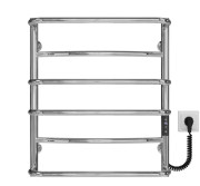 Электрический полотенцесушитель Deffi Аквамикс П6 500х600 правое подключение JD03 хром C.AM.60.50.6.E.C.R.1
