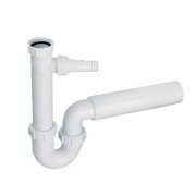 Сифон для кухонной мойки McAlpine HC7 без слива 1 1/2х50 мм пластик А0047313