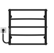 Электрический полотенцесушитель Deffi Аквамикс П5 400х500 левое подключение JD03 черный C.AM.50.40.5.E.B.L.1