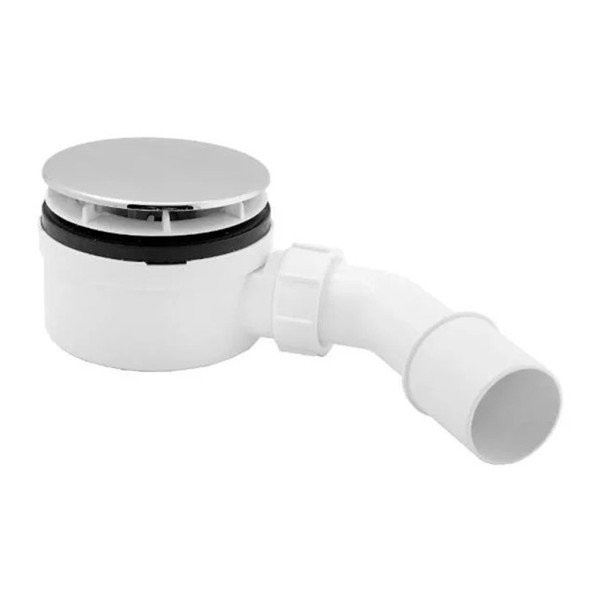 Сифон для душового піддону McAlpine HC2730LCPN-PB із пластиковою накладкою 113х40/50 мм А0047309