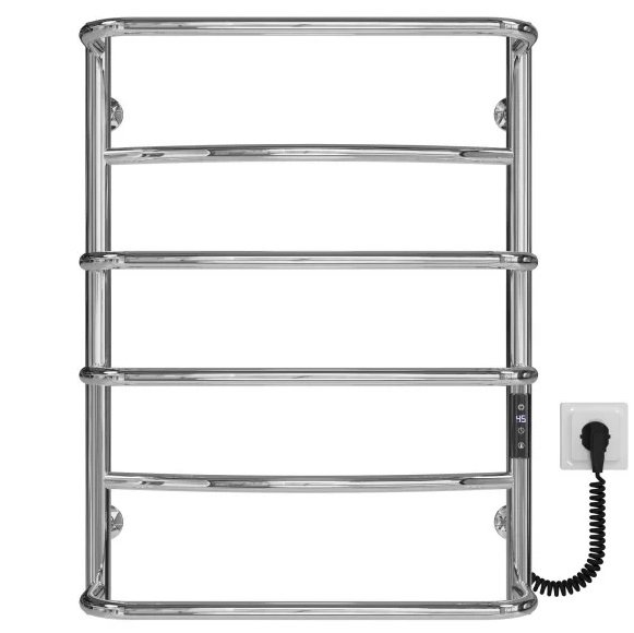 Электрический полотенцесушитель Deffi Аквамикс П6 400х700 правое подключение JD03 хром C.AM.70.40.6.E.C.R.1