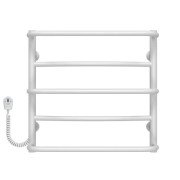 Електросушарка для рушників Deffi Аквамікс П5 500х500 ліве підключення білий C.AM.50.50.5.E.W.L.5