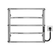 Электрический полотенцесушитель Deffi Аквамикс П5 400х500 правое подключение JD03 хром C.AM.50.40.5.E.C.R.1