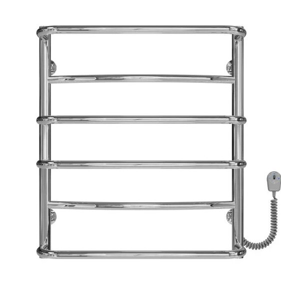 Електрична сушарка для рушників Deffi Аквамікс П6 500х600 праве підключення хром C.AM.60.50.6.E.C.R.5