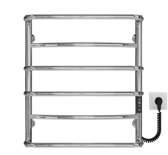 Электрический полотенцесушитель Deffi Аквамикс П6 500х600 правое подключение JD03 хром C.AM.60.50.6.E.C.R.1