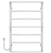 Электрический полотенцесушитель Deffi Аквамикс П7 500х800 левое подключение белый C.AM.80.50.7.E.W.L.5