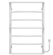 Электрический полотенцесушитель Deffi Аквамикс П7 500х800 правое подключение белый C.AM.80.50.7.E.W.R.5
