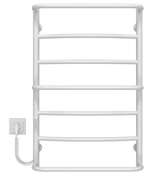 Электрический полотенцесушитель Deffi Аквамикс П7 500х800 левое подключение WD03 белый C.AM.80.50.7.E.W.L.3