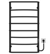 Электрический полотенцесушитель Deffi Аквамикс П8 500х900 правое подключение JD03 черный C.AM.90.50.8.E.B.R.1