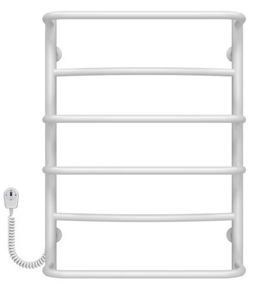 Электрический полотенцесушитель Deffi Аквамикс П6 500х700 левое подключение белый C.AM.70.50.6.E.W.L.5