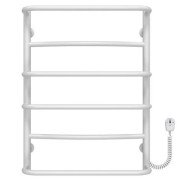 Електрична сушарка для рушників Deffi Аквамікс П6 500х700 праве підключення білий C.AM.70.50.6.E.W.R.5