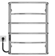 Електрична сушарка для рушників Deffi Аквамікс П6 500х700 ліве підключення JD03 хром C.AM.70.50.6.E.C.L.1