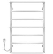 Электрический полотенцесушитель Deffi Аквамикс П7 500х800 левое подключение белый C.AM.80.50.7.E.W.L.5