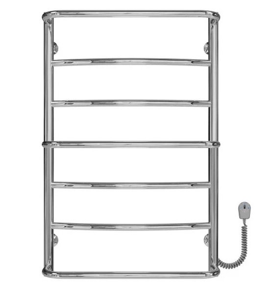 Електрична сушарка для рушників Deffi Аквамікс П7 500х800 праве підключення хром C.AM.80.50.7.E.C.R.5