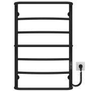 Электрический полотенцесушитель Deffi Аквамикс П7 500х800 правое подключение JD03 черный C.AM.80.50.7.E.B.R.1