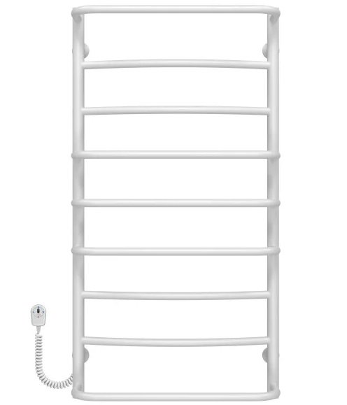 Электрический полотенцесушитель Deffi Аквамикс П9 500х1000 левое подключение белый C.AM.100.50.9.E.W.L.5