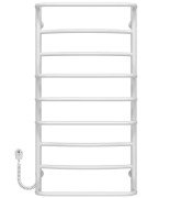 Электрический полотенцесушитель Deffi Аквамикс П9 500х1000 левое подключение белый C.AM.100.50.9.E.W.L.5