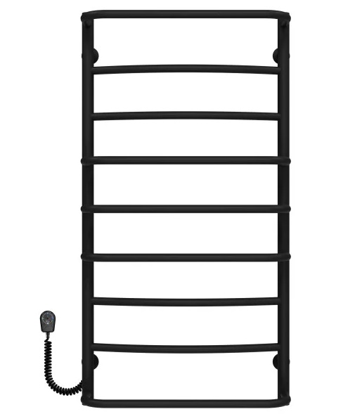 Электрический полотенцесушитель Deffi Аквамикс П9 500х1000 левое подключение черный C.AM.100.50.9.E.B.L.5