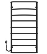 Электрический полотенцесушитель Deffi Аквамикс П9 500х1000 левое подключение черный C.AM.100.50.9.E.B.L.5