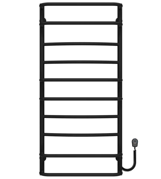 Электрический полотенцесушитель Deffi Аквамикс П10 500х1100 правое подключение черный C.AM.110.50.10.E.B.R.5