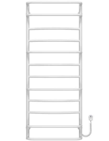 Електрична сушарка для рушників Deffi Аквамікс П12 500х1300 праве підключення білий C.AM.130.50.12.E.W.R.5