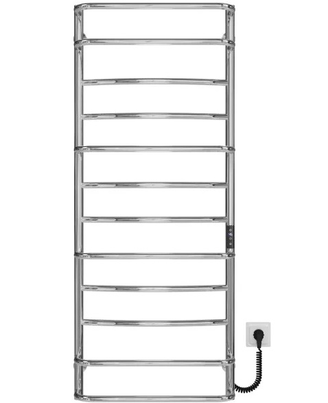 Электрический полотенцесушитель Deffi Аквамикс П12 500х1300 правое подключение JD03 хром C.AM.130.50.12.E.C.R.1