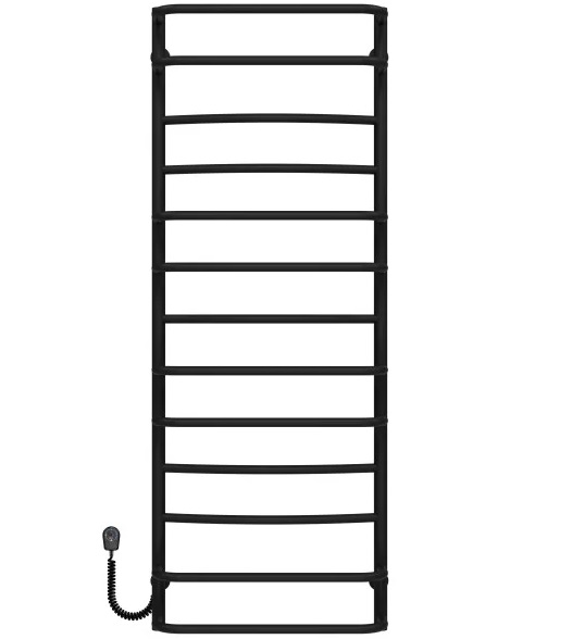 Электрический полотенцесушитель Deffi Аквамикс П13 500х1400 левое подключение черный C.AM.140.50.13.E.B.L.5