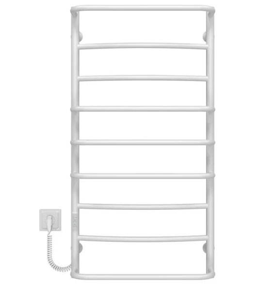 Электрический полотенцесушитель Deffi Аквамикс П9 500х1000 левое подключение WD03 белый C.AM.100.50.9.E.W.L.3
