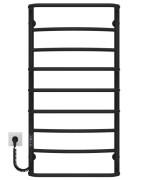 Електросушарка для рушників Deffi Аквамікс П9 500х1000 ліве підключення JD03 чорний C.AM.100.50.9.E.B.L.1