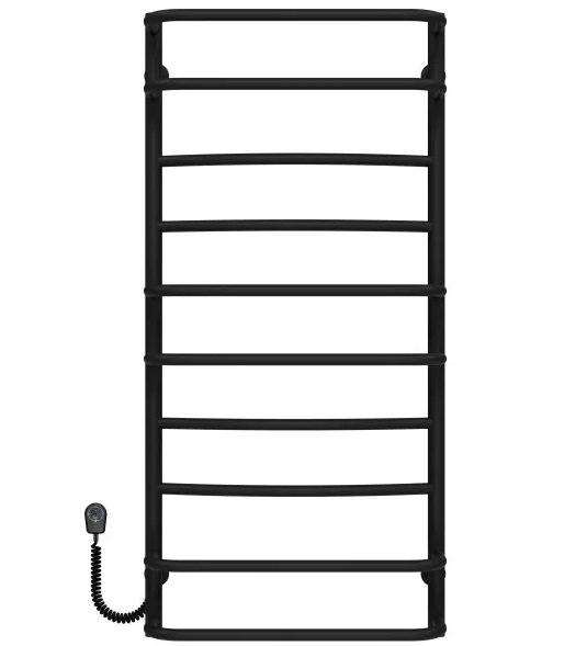 Электрический полотенцесушитель Deffi Аквамикс П10 500х1100 левое подключение черный C.AM.110.50.10.E.B.L.5
