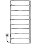 Электрический полотенцесушитель Deffi Аквамикс П10 500х1100 левое подключение JD03 хром C.AM.110.50.10.E.C.L.1