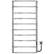 Електрична сушарка для рушників Deffi Аквамікс П10 500х1100 праве підключення JD03 хром C.AM.110.50.10.E.C.R.1