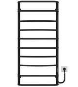 Електрична сушарка для рушників Deffi Аквамікс П10 500х1100 праве підключення JD03 чорний C.AM.110.50.10.E.B.R.1