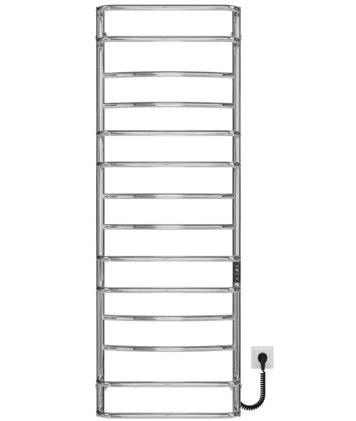 Электрический полотенцесушитель Deffi Аквамикс П14 500х1500 правое подключение JD03 хром C.AM.150.50.14.E.C.R.1