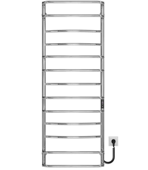 Электрический полотенцесушитель Deffi Аквамикс П13 500х1400 правое подключение JD03 хром C.AM.140.50.13.E.C.R.1